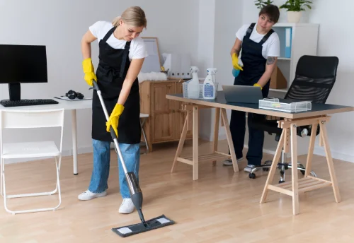 Nettoyage de bureau professionnel à Saint-Hilaire-la-Forêt